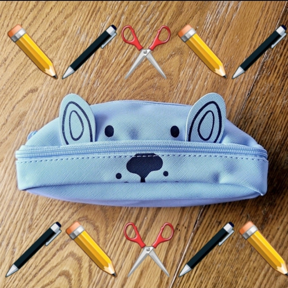 👀50% OFF👀 NWT‼️ Pep Rally brand Animal Pencil Pouch